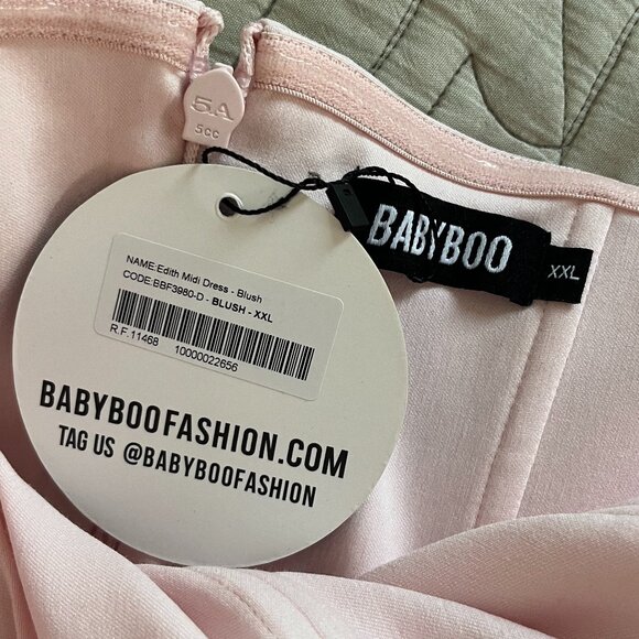 Babyboo Edith Midi Dress - Blush - Picture 6 of 6